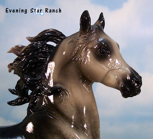 Breyer Traditional Huckleberry Bey - Paradigm QVC Special Run