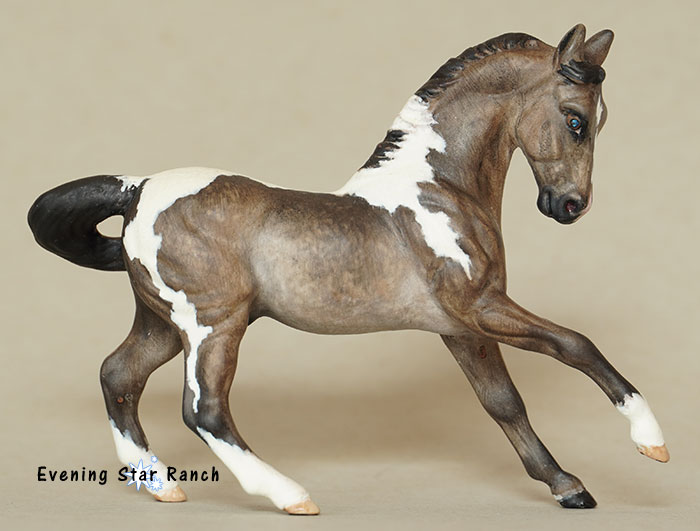Breyer Stablemate Warmblood custom painted by BSM