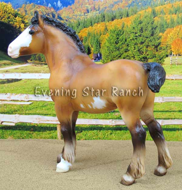 Breyer Traditional Clydesdale Foal - Bluebell 1154